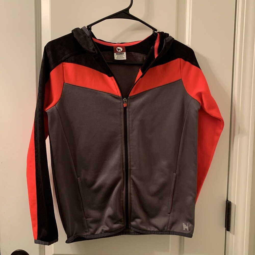 Mambo Australia Boys Full Zip Track Jacket Size M(10/12) Active Wear